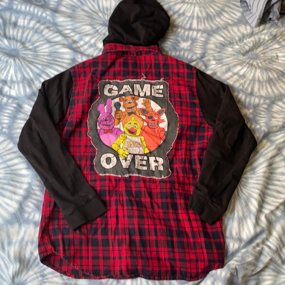 Five Nights at Freddy’s Hooded Flannel